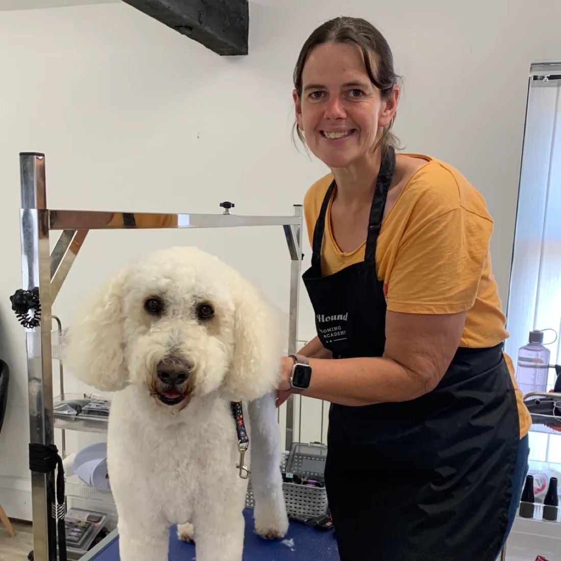 Beccy, an Upper Hound graduate